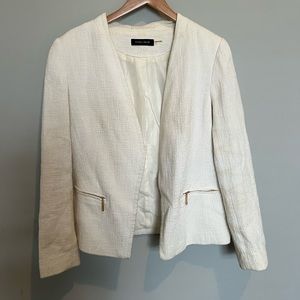 Cream blazer - super versatile